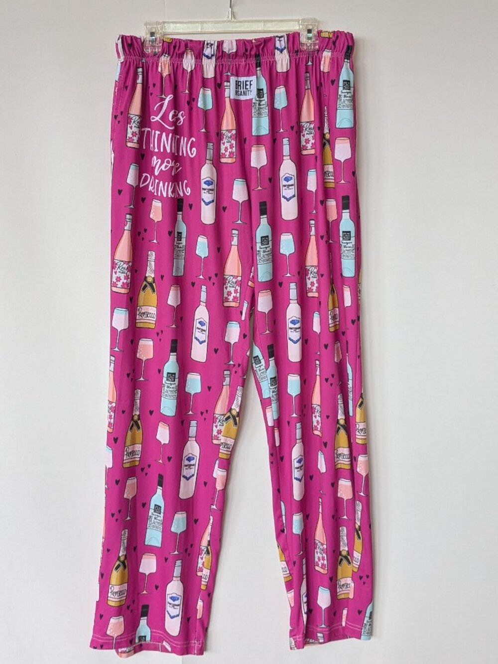 Brief Insanity Wine themed PJ/Lounge Pants